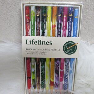 Lifelines Scratch & sniff colored pencil Set of 10 aromatic scents